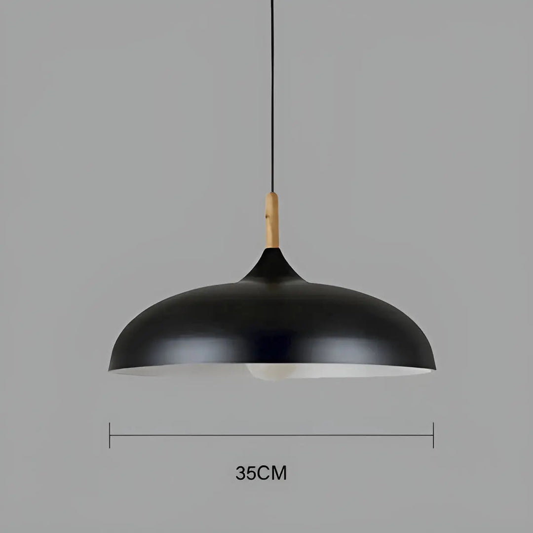 Luvikno | Skandinavisk Eleganse: Luksus Eike Taklampe med LED Belysning