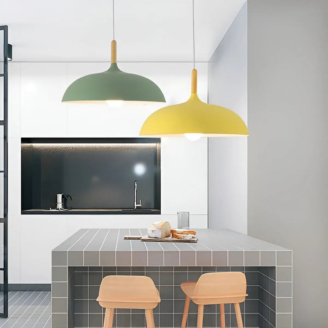 Luvikno | Skandinavisk Eleganse: Luksus Eike Taklampe med LED Belysning
