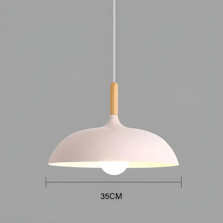 Luvikno | Skandinavisk Eleganse: Luksus Eike Taklampe med LED Belysning