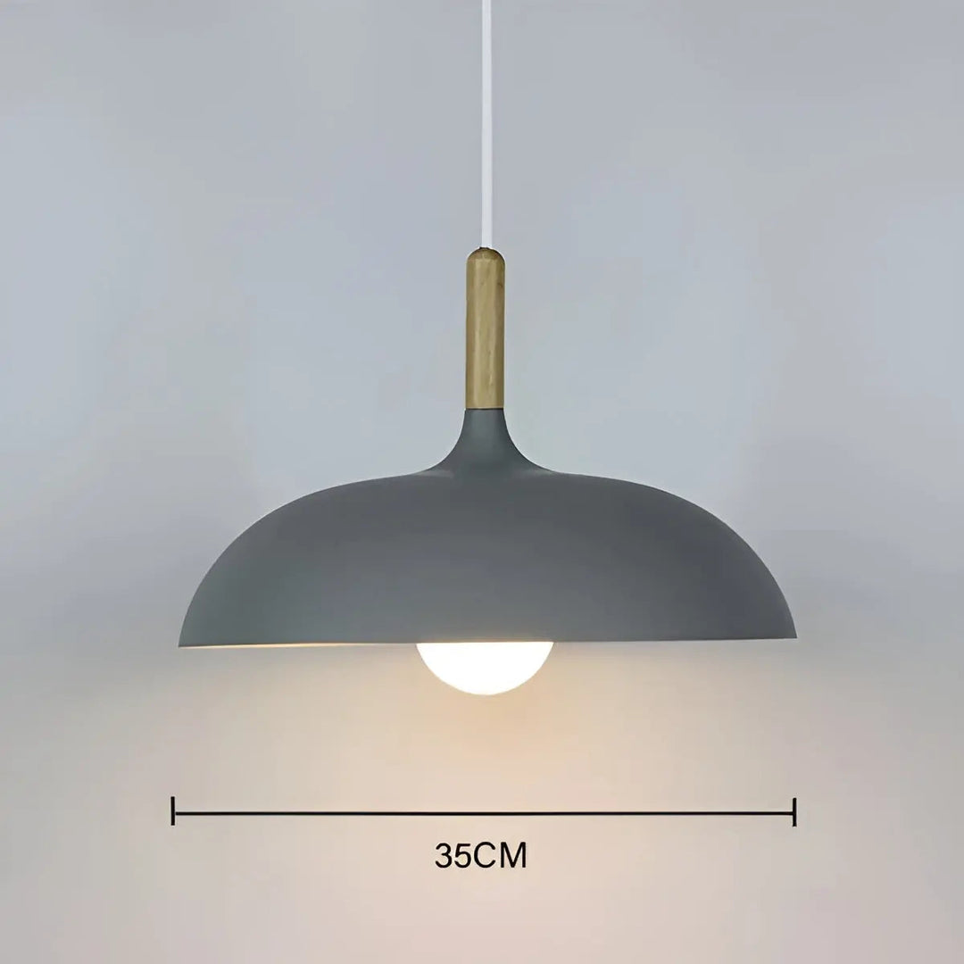 Luvikno | Skandinavisk Eleganse: Luksus Eike Taklampe med LED Belysning
