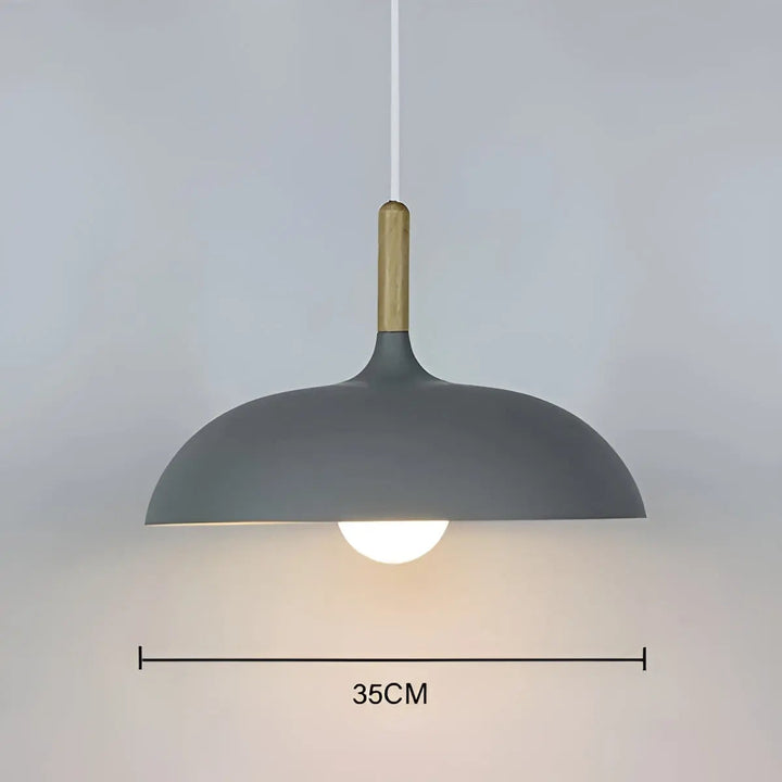 Luvikno | Skandinavisk Eleganse: Luksus Eike Taklampe med LED Belysning
