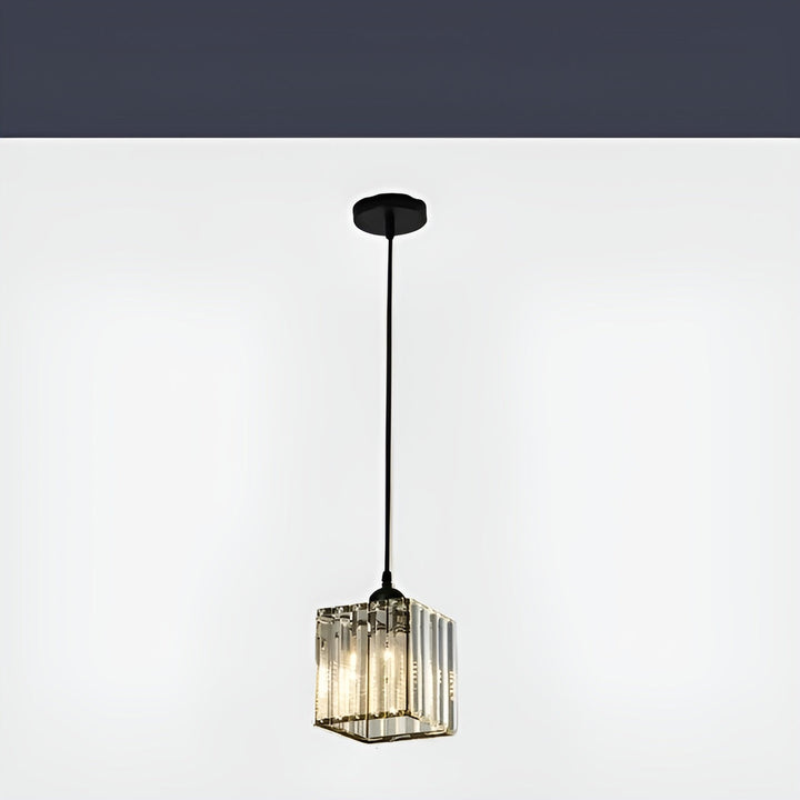 BrilliantGlow Light - Elegant K9 Krystall Pendellampe | Luvikno