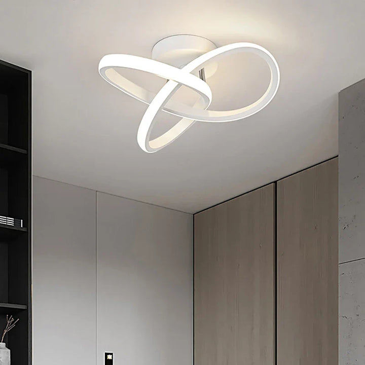 Moderne LED taklampe for gang og korridor – Stilfull belysning | Luvikno