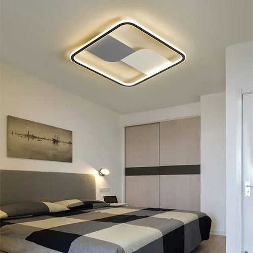 Moderne LED taklampe med rundt design – Dimmbar for soverom og stue | Luvikno