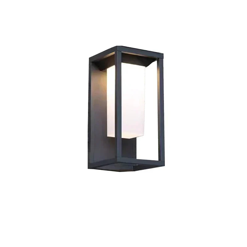 Moderne LED Vegglampe for Utendørs - LumaLine, Energisparende og Stilig, Ideell for Hage og Terrasse | Luvikno