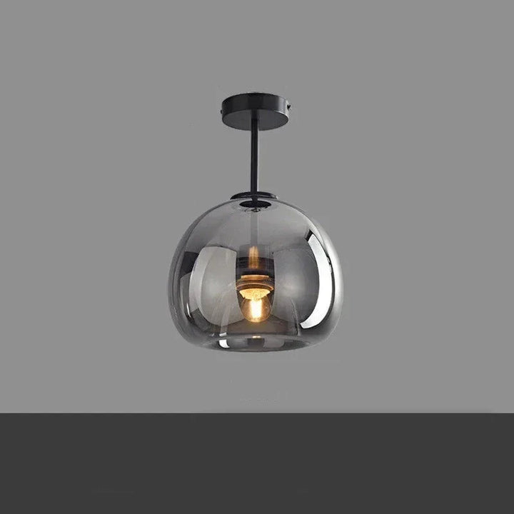 Luvikno | Gjennomsiktighet - Minimalistisk Glass Taklampe for Eleganse