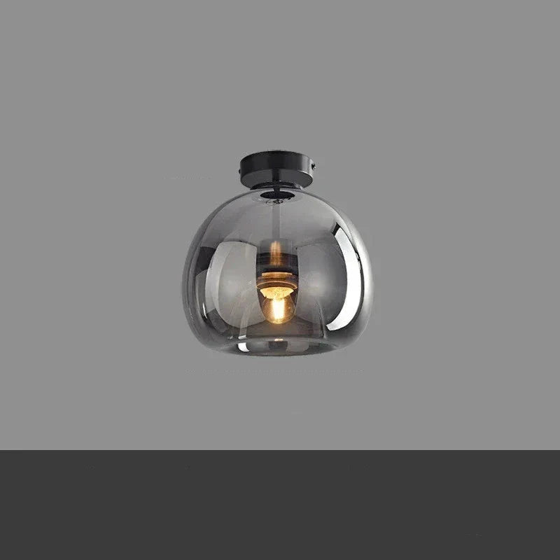 Luvikno | Gjennomsiktighet - Minimalistisk Glass Taklampe for Eleganse