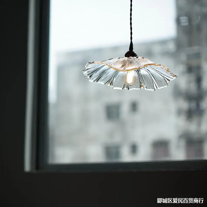 FloraGlimmer - Moderne Luviknoomformede Pendellampe | Glass Design | LED Belysning for Stue og Spisestue | Luvikno