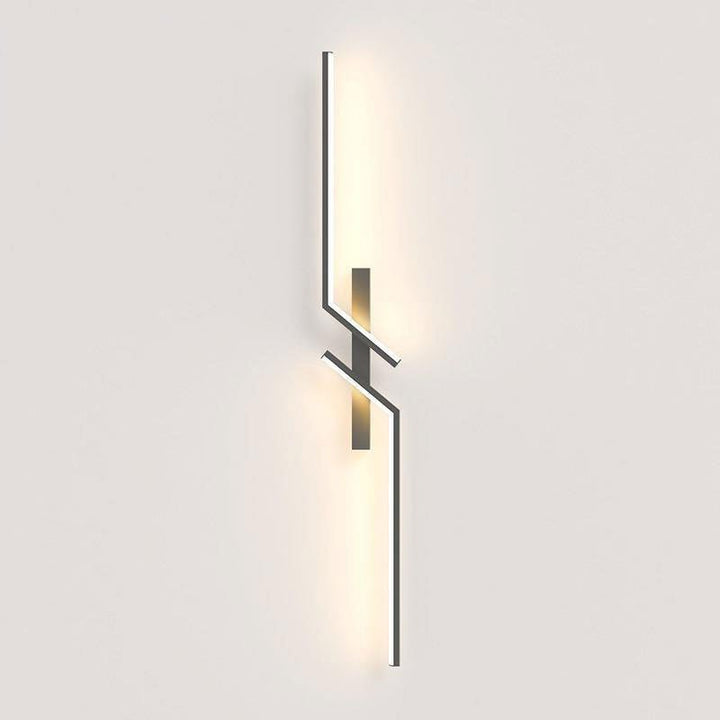Luvikno | Kreativ LED vegglampe med stripedesign | Moderne design og dimbar lys i 3 farger