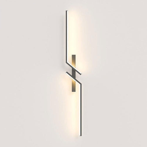 Luvikno | Kreativ LED vegglampe med stripedesign | Moderne design og dimbar lys i 3 farger