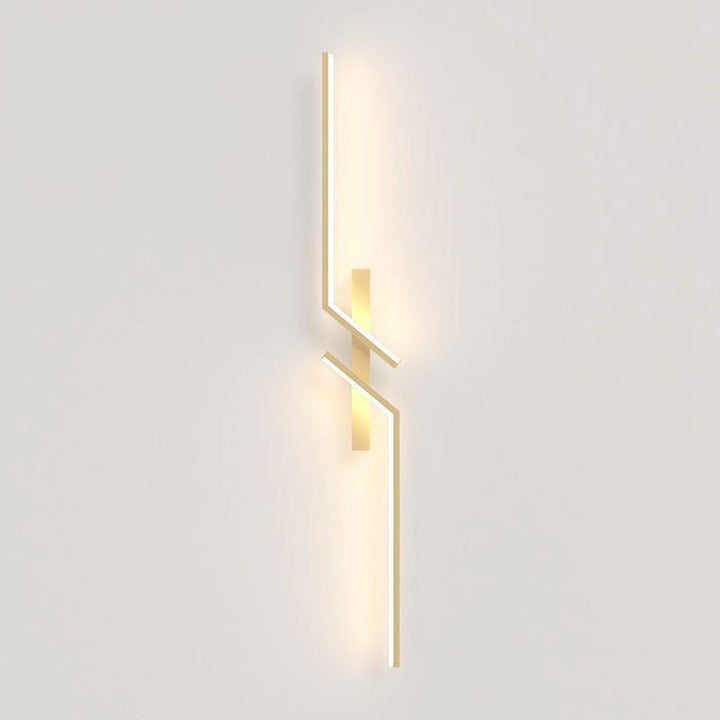 Luvikno | Kreativ LED vegglampe med stripedesign | Moderne design og dimbar lys i 3 farger