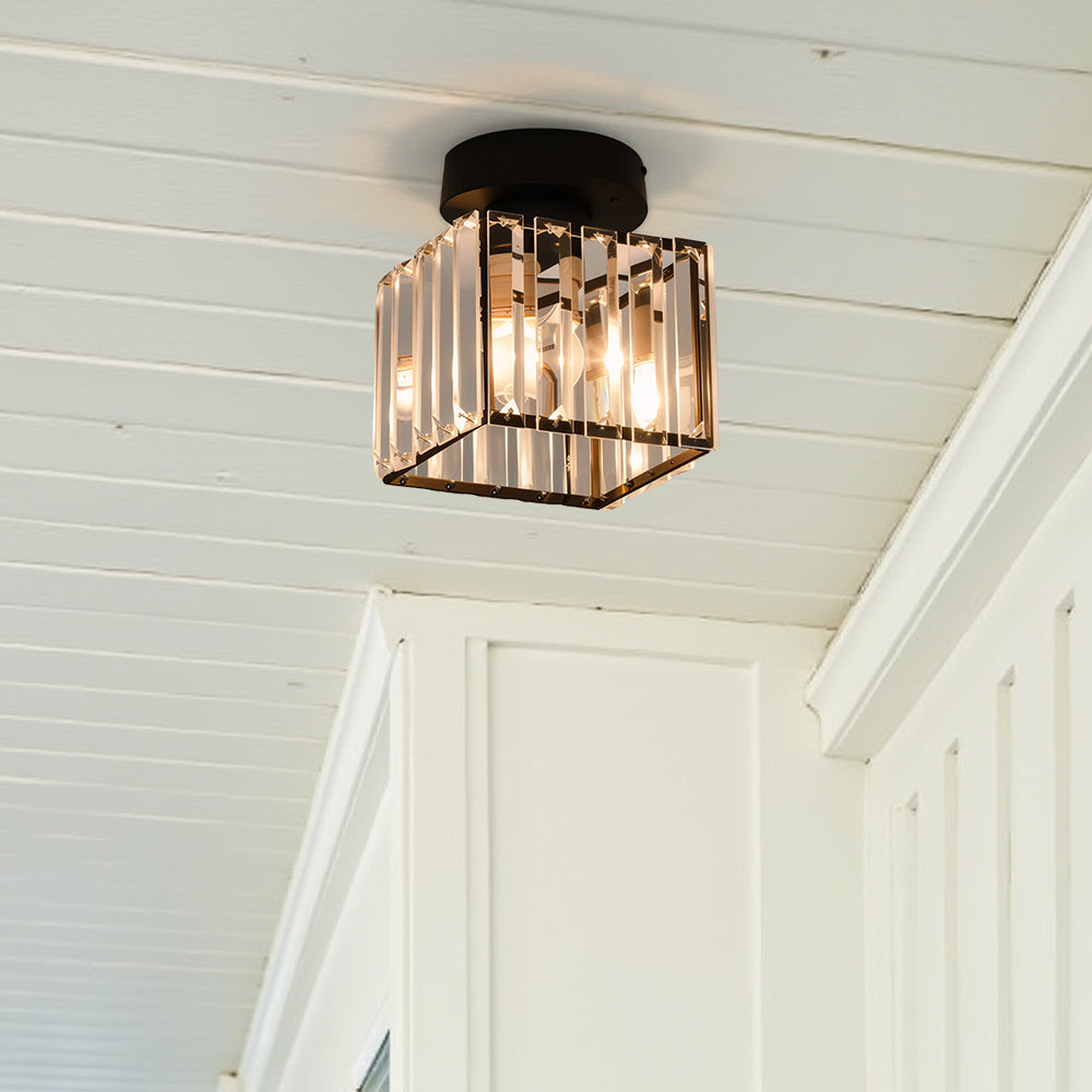 Moderne 1-Lyskilde Hallway Flush Mount Taklampe | Luvikno