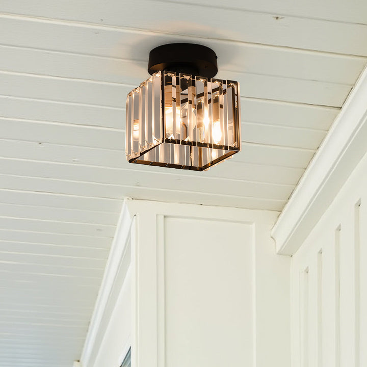 Moderne 1-Lyskilde Hallway Flush Mount Taklampe | Luvikno