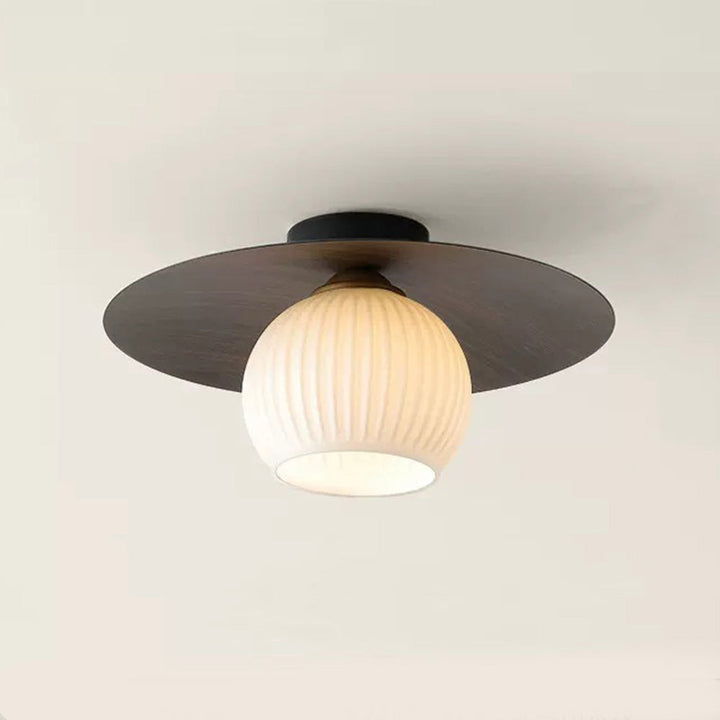 Moderne Semi-Flush Taklampe | Luvikno