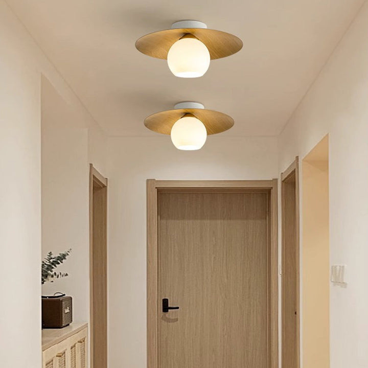 Moderne Semi-Flush Taklampe | Luvikno