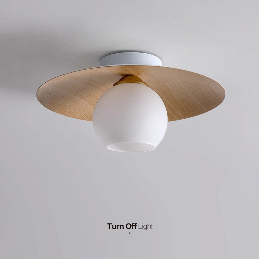 Moderne Semi-Flush Taklampe | Luvikno