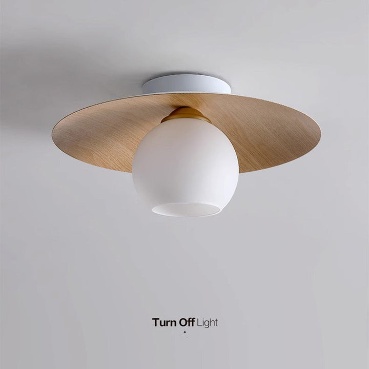 Moderne Semi-Flush Taklampe | Luvikno