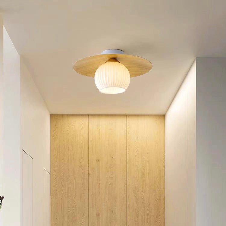 Moderne Semi-Flush Taklampe | Luvikno