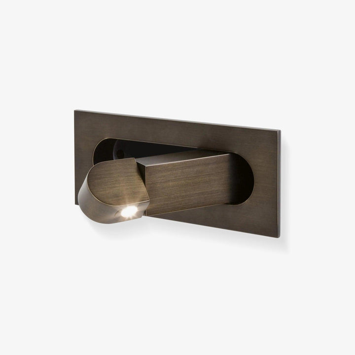 Luvikno | LED Nattbordslampe LUMEVIA | 3 Lysfarger | Aluminiumlegering | Ø19 cm x H8 cm | Med Trykknapp