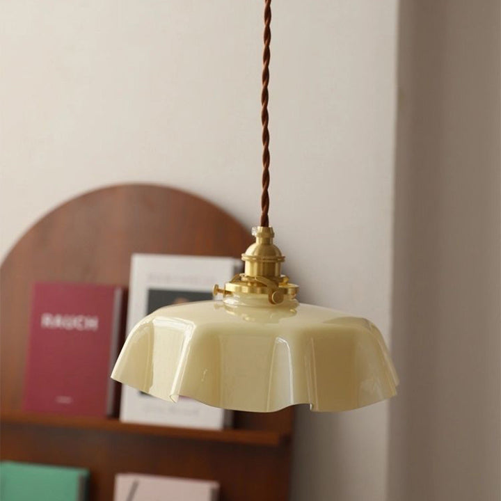 Moderne Glass Båndkant Pendellampe | Luvikno