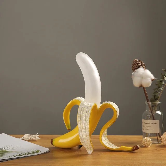 Dekorativ Bananlampe – Moderne Bordlampe for Stilig Interiørdesign | Luvikno