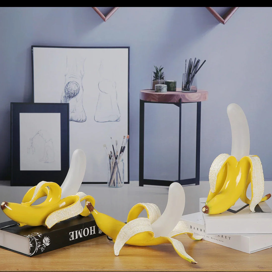 Dekorativ Bananlampe – Moderne Bordlampe for Stilig Interiørdesign | Luvikno