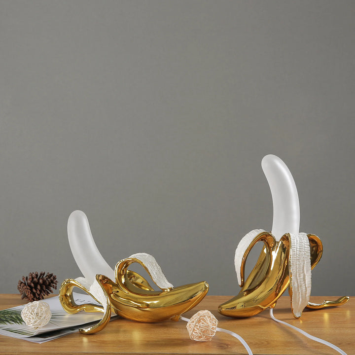 Dekorativ Bananlampe – Moderne Bordlampe for Stilig Interiørdesign | Luvikno