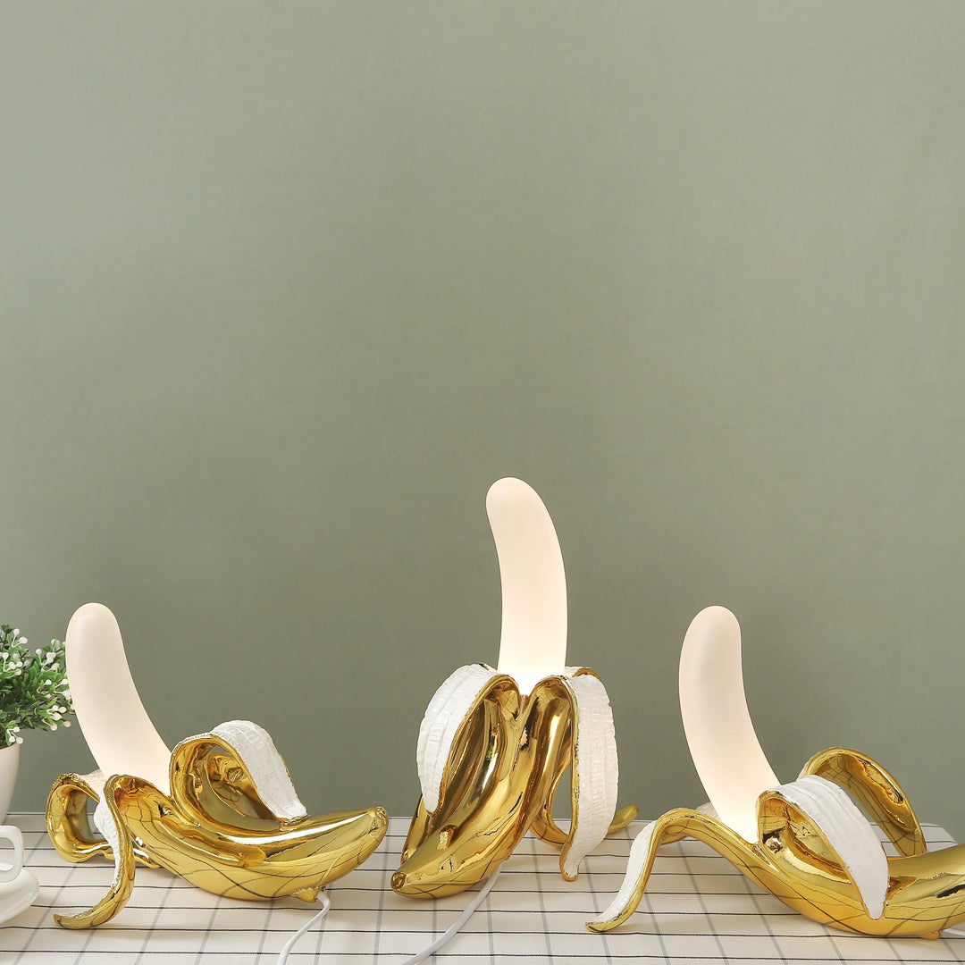 Dekorativ Bananlampe – Moderne Bordlampe for Stilig Interiørdesign | Luvikno