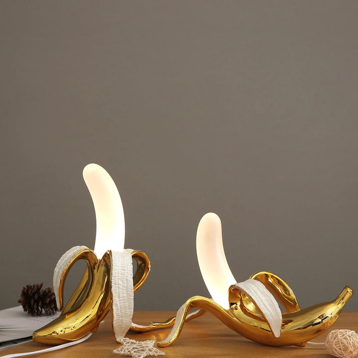 Dekorativ Bananlampe – Moderne Bordlampe for Stilig Interiørdesign | Luvikno