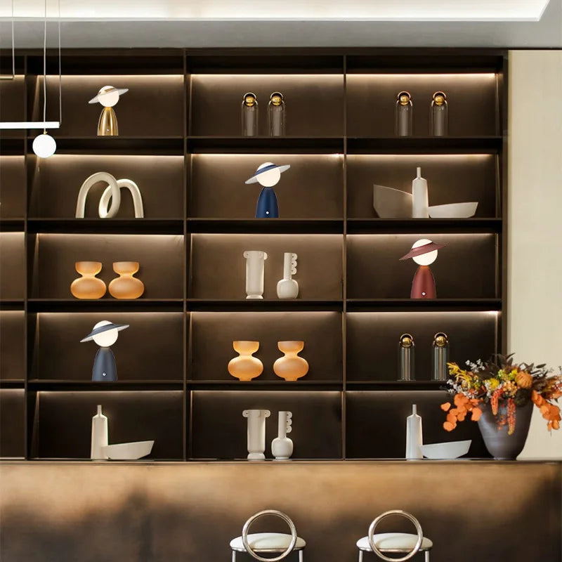 Luvikno | Elegant Studie Lampe med Smart Belysning - Moderne Design