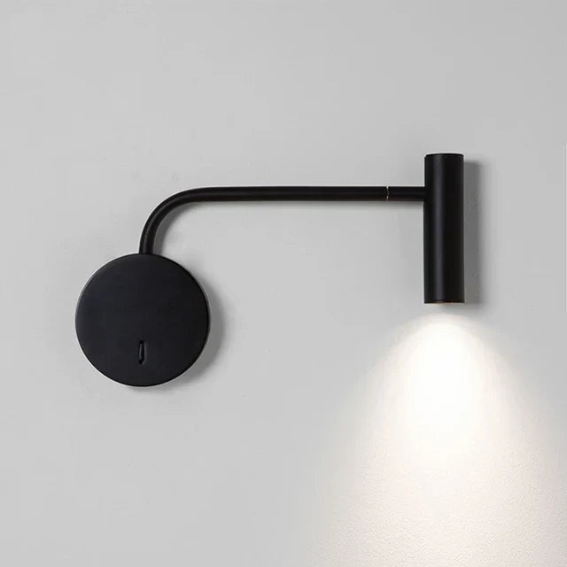 Svingbar LED Vegglampe – Moderne Leselampe for Soverom | Luvikno