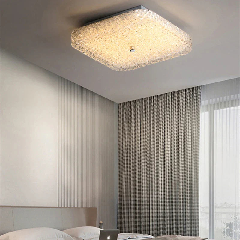 Elegant LED Kronelys – Moderne Taklampe med Krystall for Stue og Soverom | Luvikno