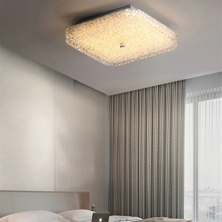 Elegant LED Kronelys – Moderne Taklampe med Krystall for Stue og Soverom | Luvikno
