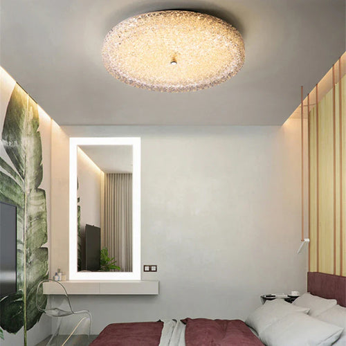 Elegant LED Kronelys – Moderne Taklampe med Krystall for Stue og Soverom | Luvikno