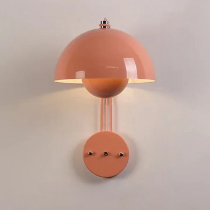 Sopp vegglampe for soverom - LED nattlys med soppdesign | Luvikno