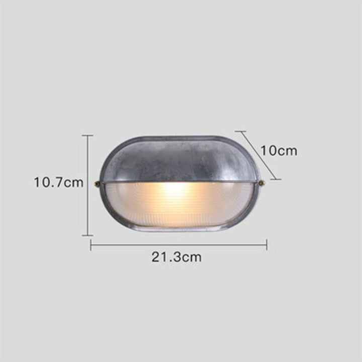 Elegant vanntett utendørs vegglampe | Luvikno