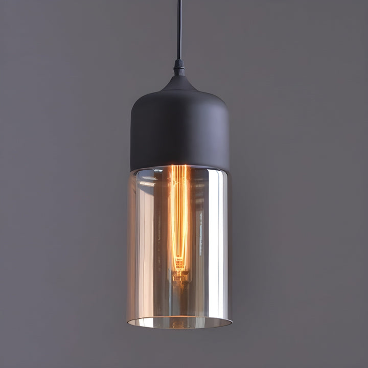 LED Pendellampe laget av glass - Moderne, skandinavisk design for stilige oppholdsrom | Luvikno