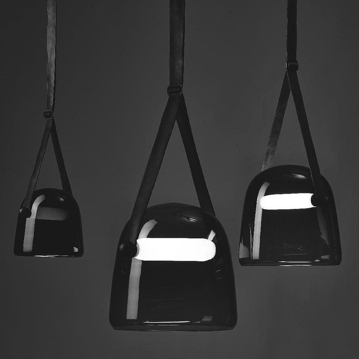 Luvikno | LunaMona Taklampe - Moderne Pendellampe laget av Metall og Glass