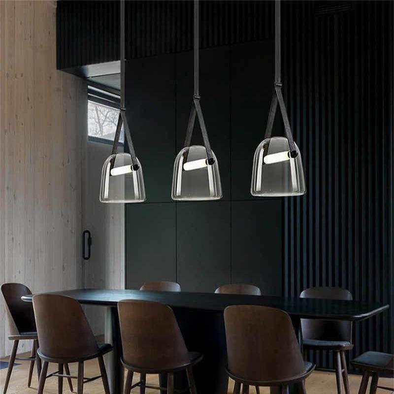 Luvikno | LunaMona Taklampe - Moderne Pendellampe laget av Metall og Glass