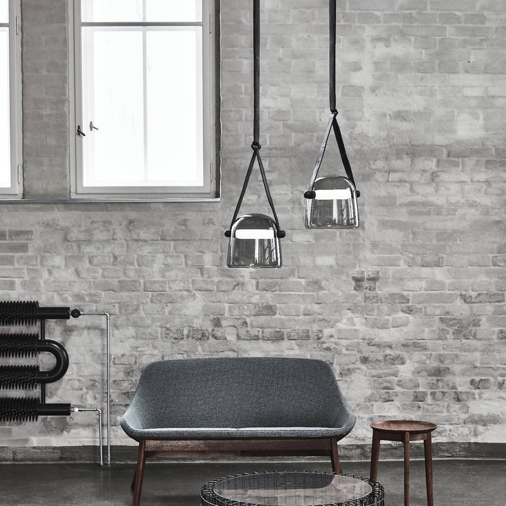 Luvikno | LunaMona Taklampe - Moderne Pendellampe laget av Metall og Glass