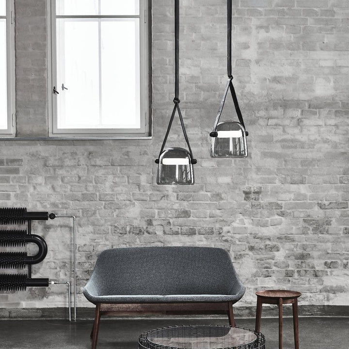 Luvikno | LunaMona Taklampe - Moderne Pendellampe laget av Metall og Glass