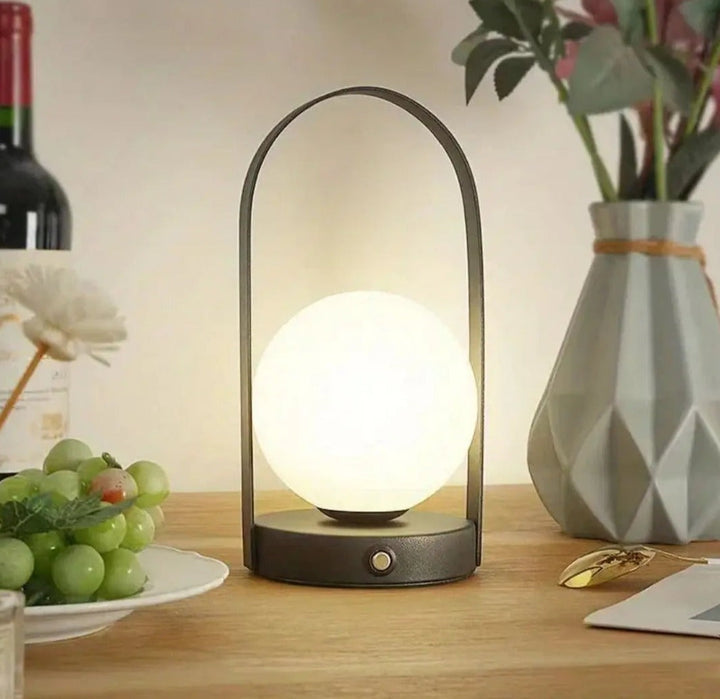 Luvikno | Stillegående Bærbar LED Bordlampe med Berøringskontroll og Oppladbart Batteri