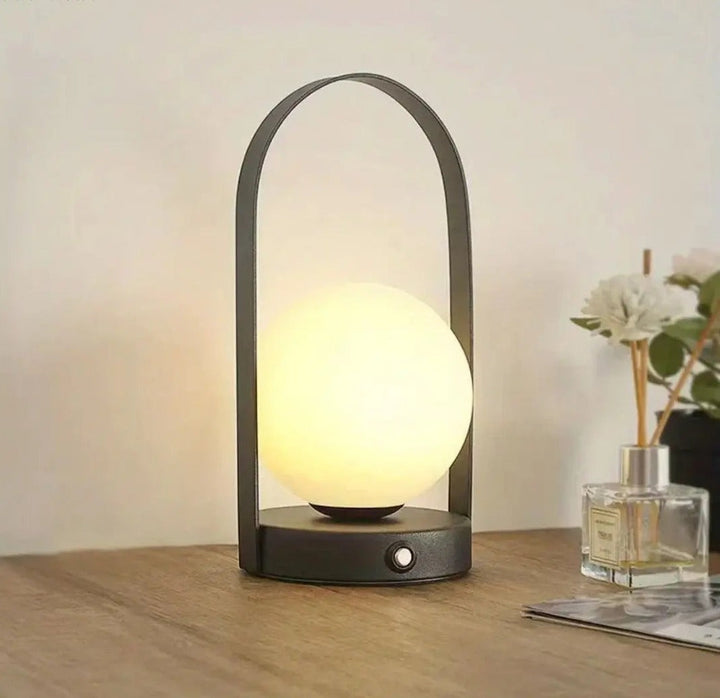 Luvikno | Stillegående Bærbar LED Bordlampe med Berøringskontroll og Oppladbart Batteri