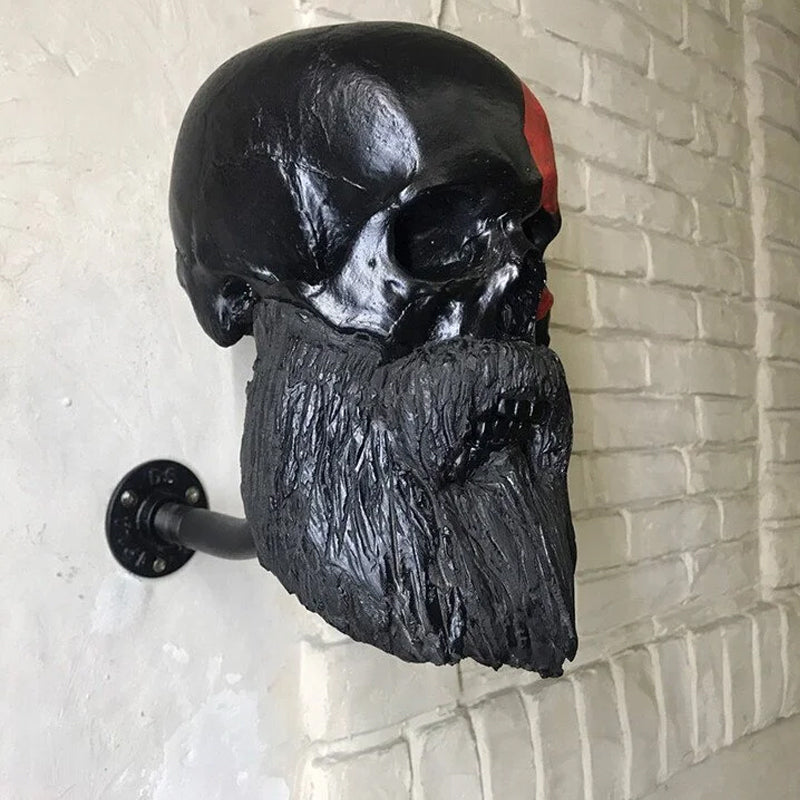 Skull Motorsykkelhjelmholder | luvikno