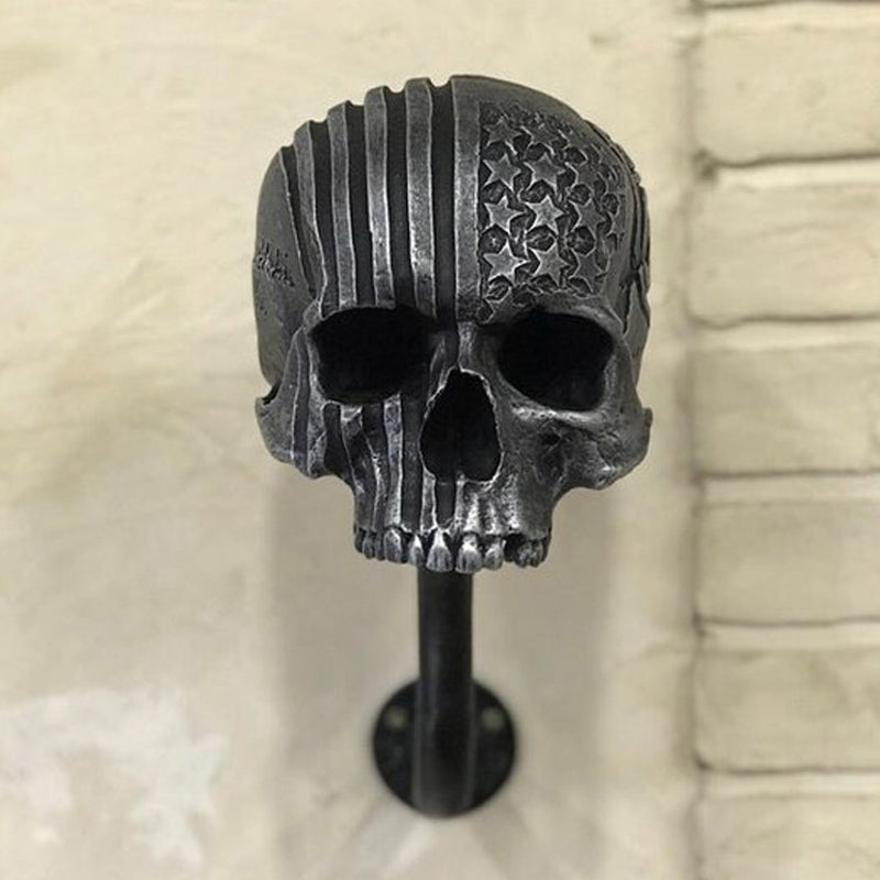 Skull Motorsykkelhjelmholder | luvikno
