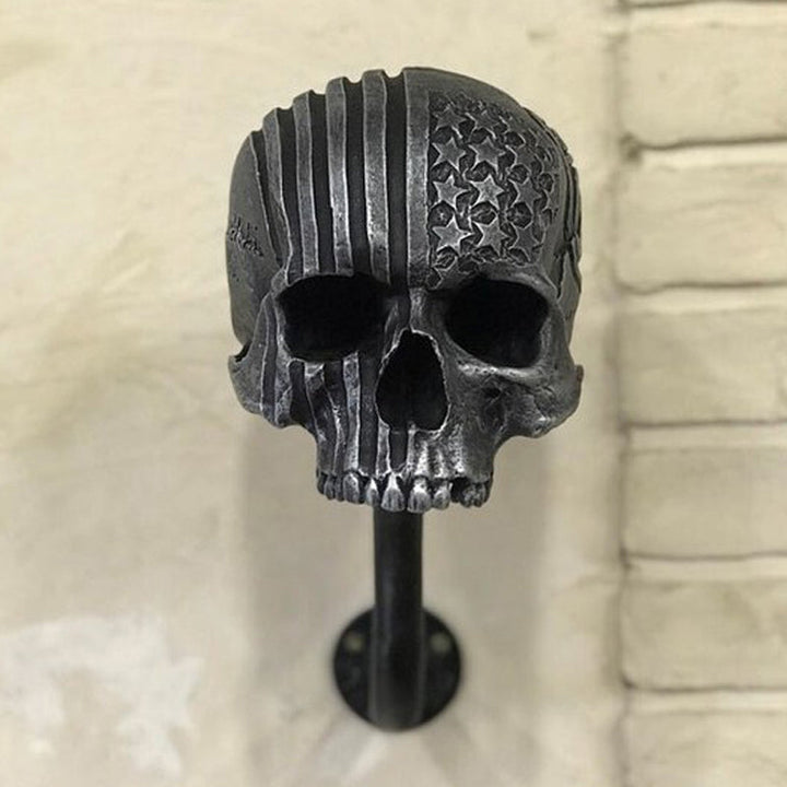 Skull Motorsykkelhjelmholder | luvikno