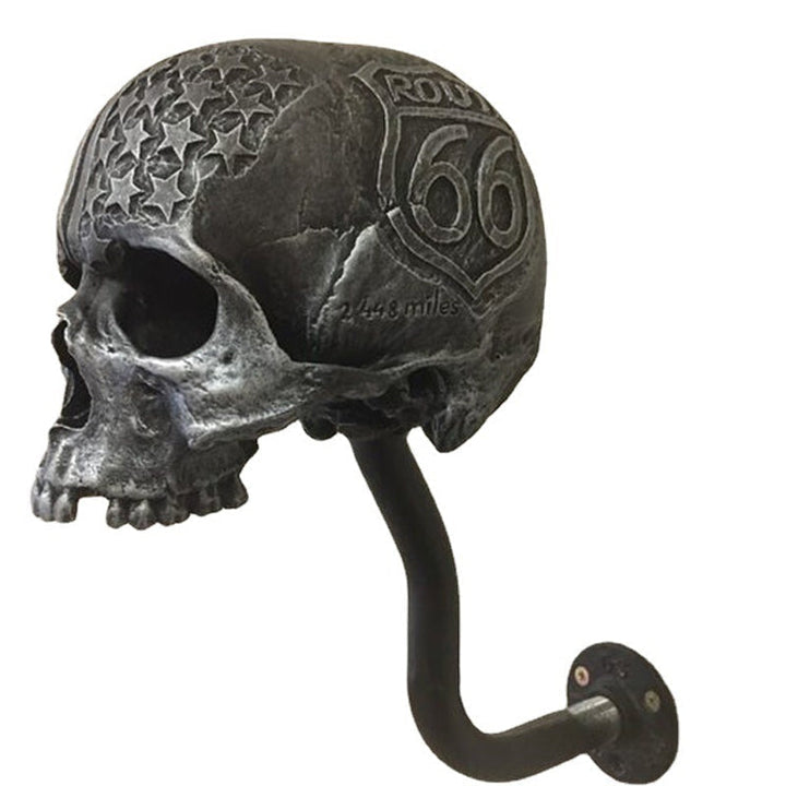 Skull Motorsykkelhjelmholder | luvikno