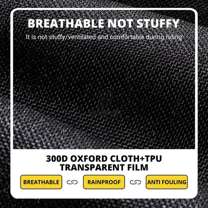 Luvik | Unisex Moottoripyörä Sateenake - vedenpitävä ja hengittävä - Kevyt muotoilu