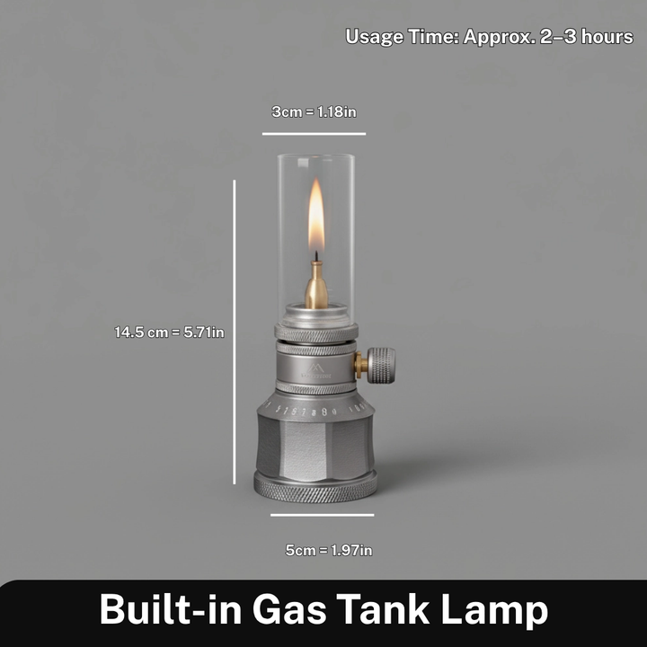 Mountain Peak Campinglampe | Luvikno