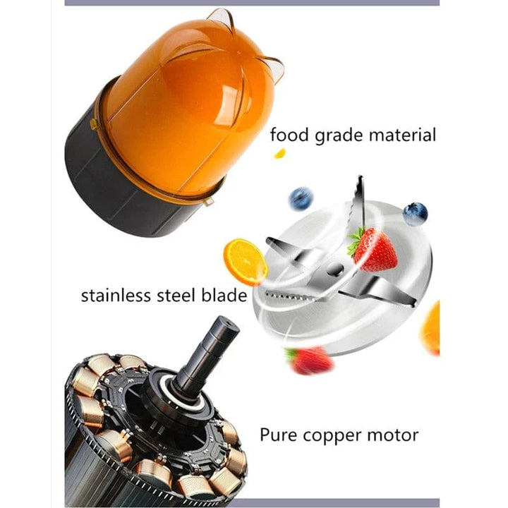 Multifunksjonell Mini Juicer Blender Luvikno